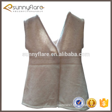 Super soft flat knit kids cashmere sleeveless dress wholesale